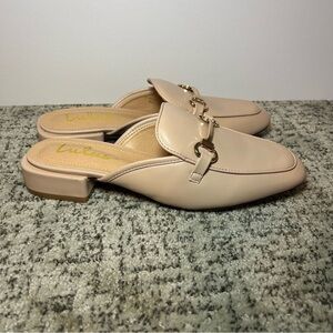 Lulus Light Nude Ranae Slip-On Loafers Size 8